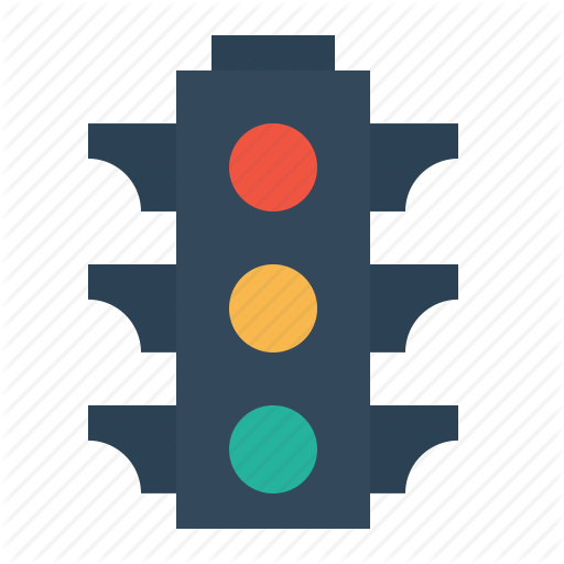 Control, Green, Light, Red, Signal, Traffic, Yellow Icon