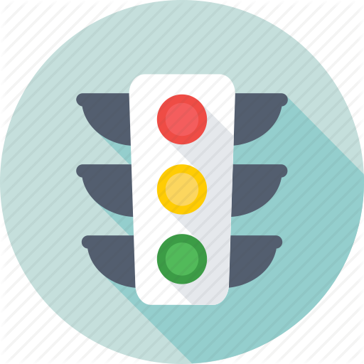 Driving, Signal, Traffic, Traffic Lights, Traffic Signals Icon