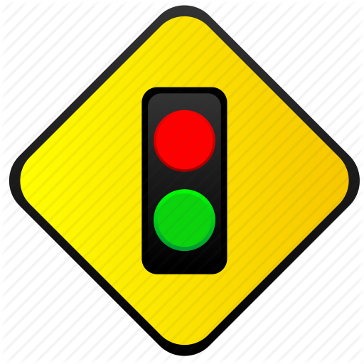 Green, Lights, Red, Road, Traffic, Warning Icon