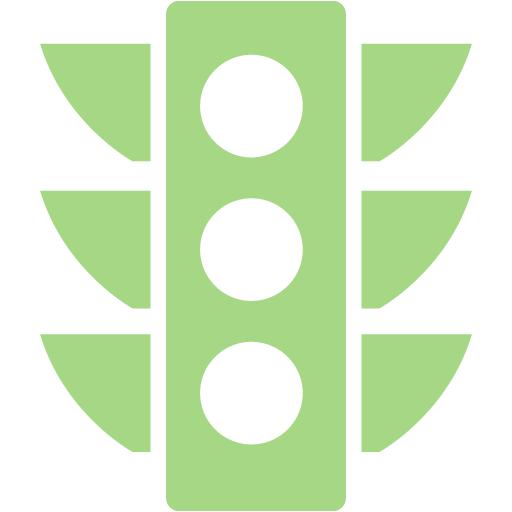 Guacamole Green Semaphore Icon