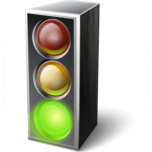 Iconexperience V Collection Trafficlight Green Icon