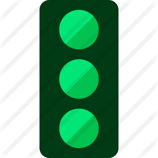 Green Traffic Light Icon At GetDrawings Free Download