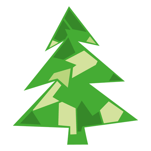Green Christmas Tree Icon