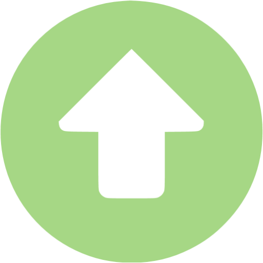 Guacamole Green Up Circular Icon