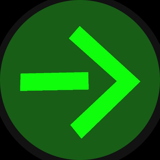 Right Green Arrow