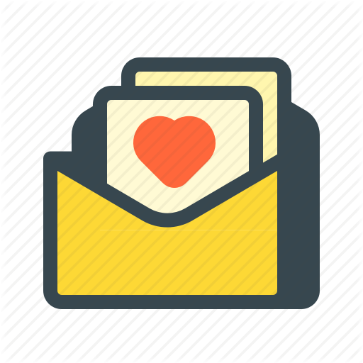 Favorite, Greeting Card, Heart, Letter, Love, Mail Icon