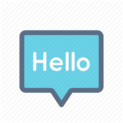 Chat, Greeting, Hello, Message, Messenger Icon