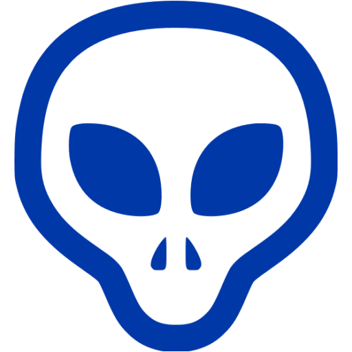 Royal Azure Blue Grey Icon