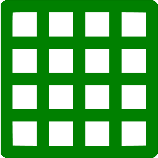 Green Grid Icon