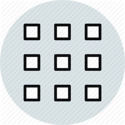 Grid, Layout, Medium, Thumbnails Icon