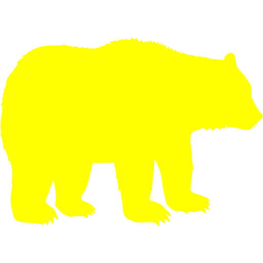 Yellow Bear Icon