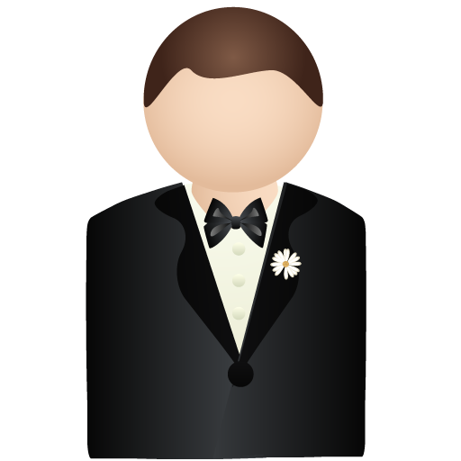 Groom Icon Wedding Iconset Dapino