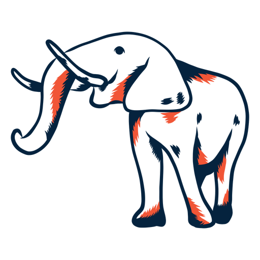 Duotone Elephant Icon