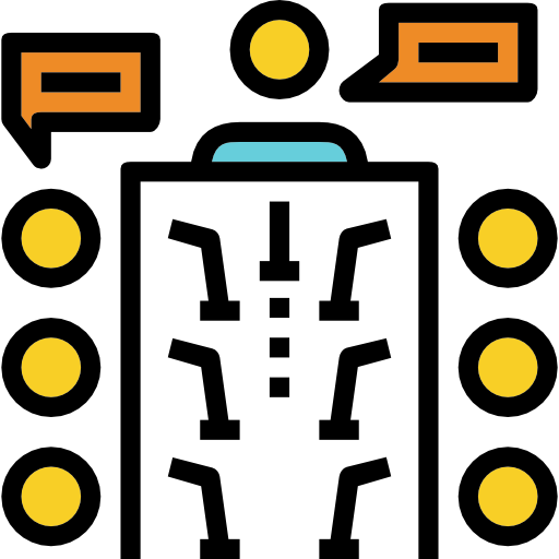 Conference, Discussion, Businessmen, Business, Stick Man, Group