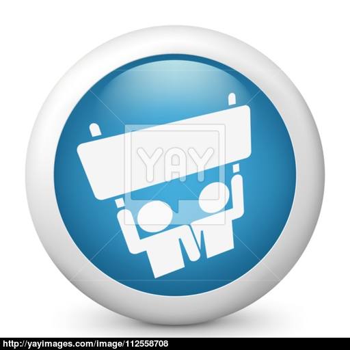 Protest Or Support Group Icon Vector