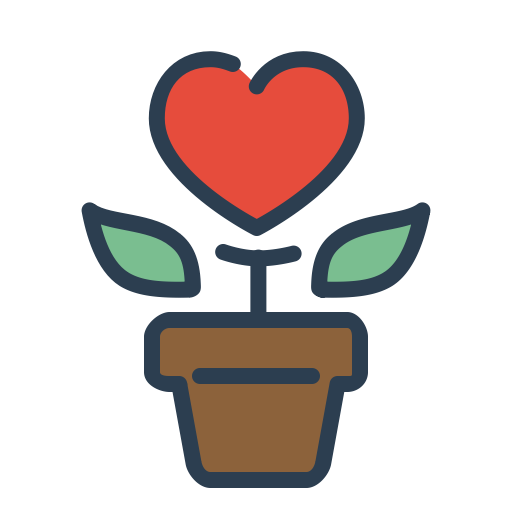 Grow, Resolutions, Love, Without Regret, Romance, Loving, Flower Icon