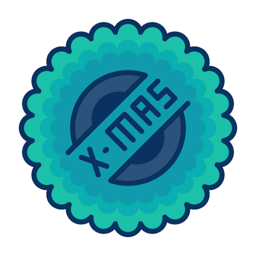 Sticker, Badge, Grunge, Orange Icon