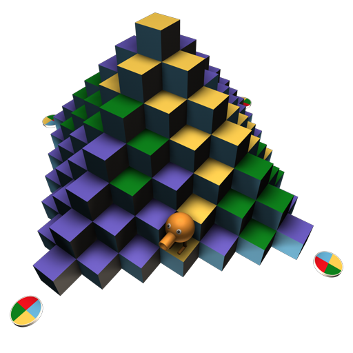 Qbert Icon Video Game Iconset