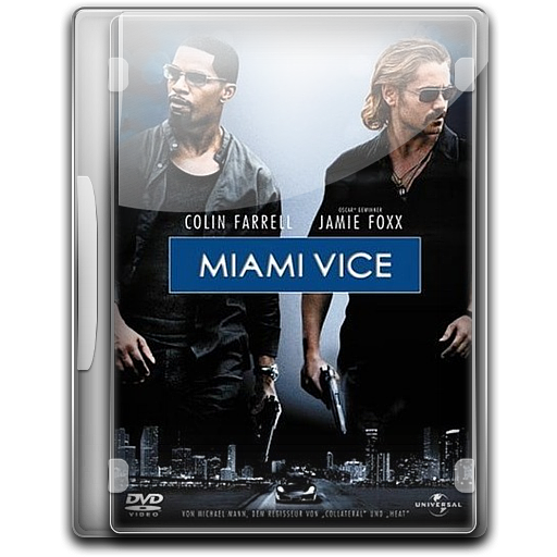 Miami Vice Icon English Movies Iconset Danzakuduro