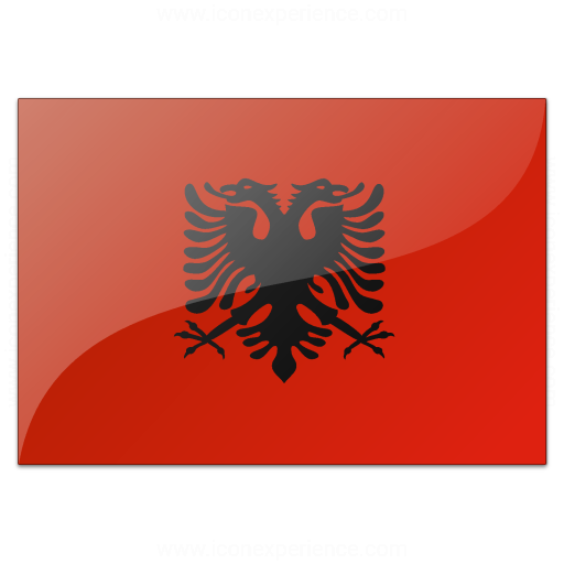 Iconexperience V Collection Flag Albania Icon
