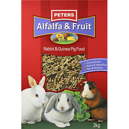Peters Alfalfa Fruit Rabbit Guinea Pig Food