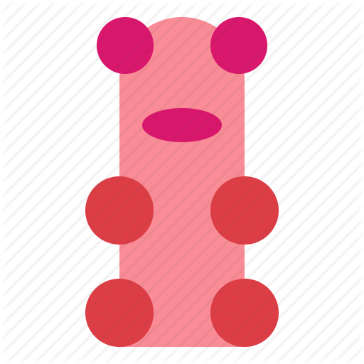 Bear, Candy, Gummy, Gummy Bear Icon