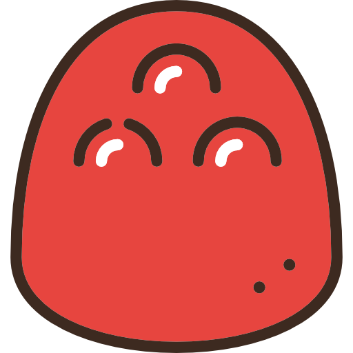 Sweet, Sugar, Berry, Food, Dessert, Gummy Icon