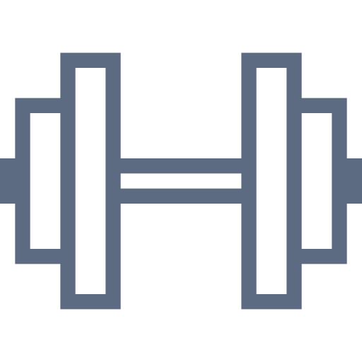 Grey, Gym Icon Free Of Hotel And Spa Icons