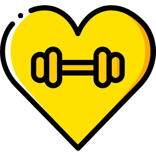 Heart, Love, Gym Icon