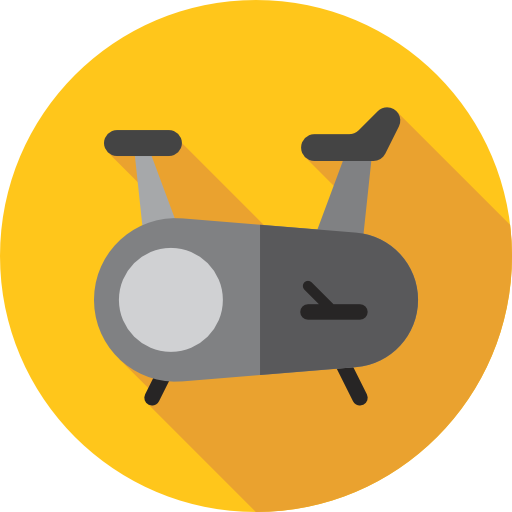 Gym And Fitness Gold Icon