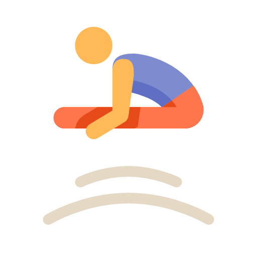 Trampoline, Gymnastics, Sport, Olympic Icon Free Of Freebie