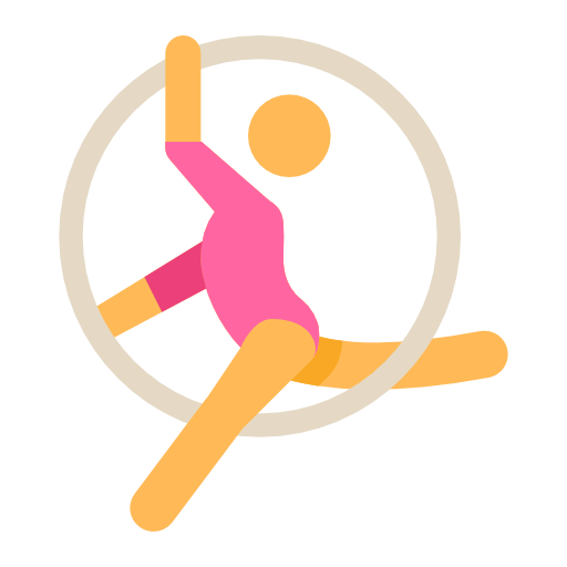 Rhythmic, Gymnastics, Sport, Olympic Icon Free Of Freebie