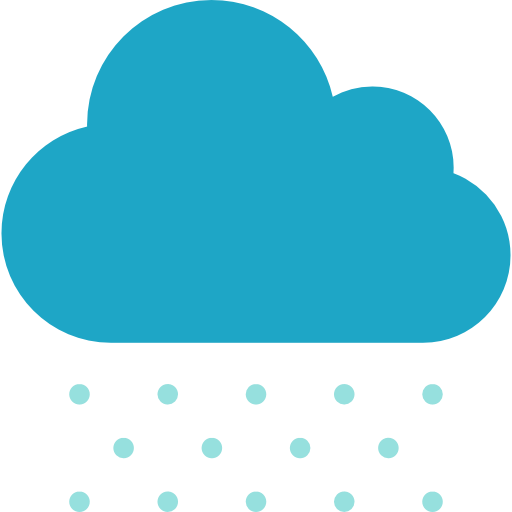 Hailing, Weather, Hail, Cloud, Cloudy Icon