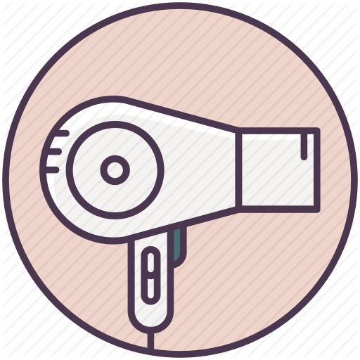 Care, Dryer, Cosmetics, Haircut, Hairstyle, Beauty, Hair Icon