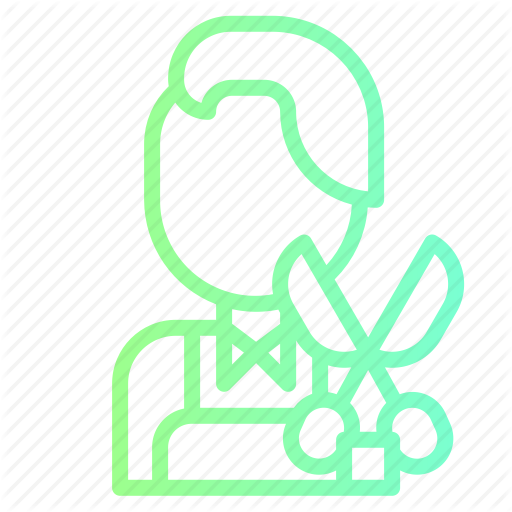 Barber, Barbershop, Hair, Haircut, Salon Icon