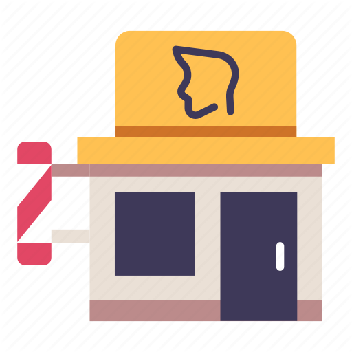 Barbers, Barbershop, Building, City, Cut, Hair, Salon Icon