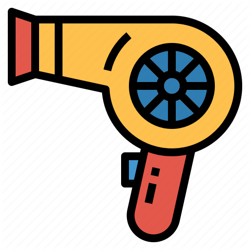 Beauty, Dryer, Hair, Hairdressing, Tools Icon