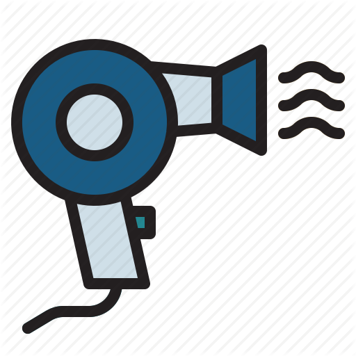 Dryer, Hair, Hairdressing, Salon Icon