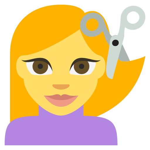 Haircut Emoji Emoticon Vector Icon Free Download Vector Logos