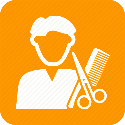 Barber, Barbers, Hair, Hairdresser, Hairstylist, Shop, Stylist Icon