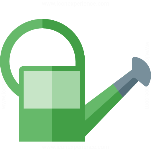 Iconexperience G Collection Watering Can Half Icon