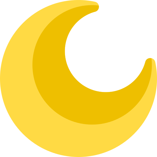 Half Moon Moon Png Icon