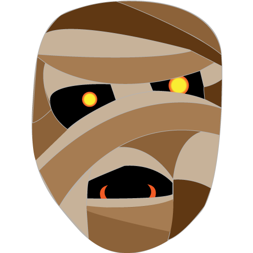 Mummy Icon Halloween Iconset Goldcoastdesignstudio