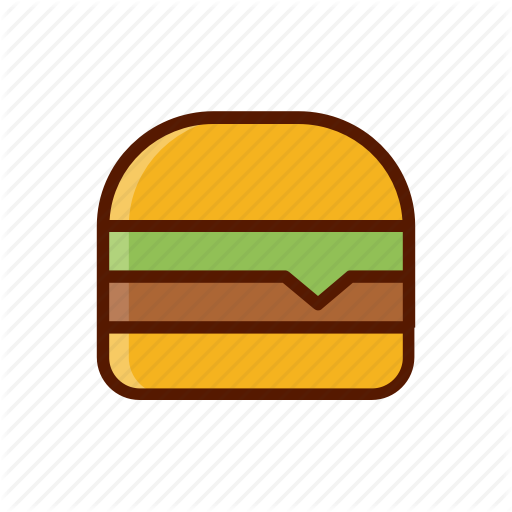 Beverage, Burger, Dessert, Food, Hamburger, Menu Icon