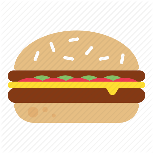 Burger, Fast Food, Food, Hamburger Icon