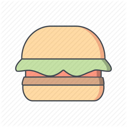 Vector Hamburger Flat Transparent Png Clipart Free Download