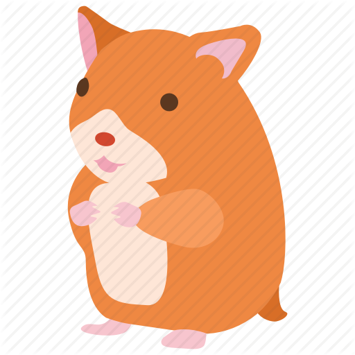 Cute, Golden, Hamster, Mouse, Pet, Rodent Icon