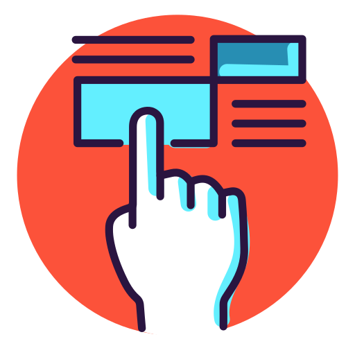 Push, Press, Click, Hand, Finger Icon Free Of Virtual Reality