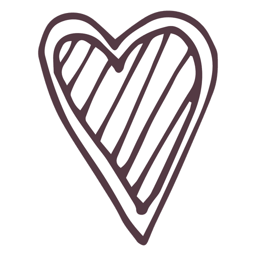 Heart Hand Drawn Icon