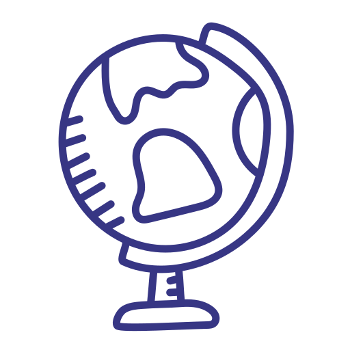 Globe Icon Free Of School Outline Hand Drawn Icons